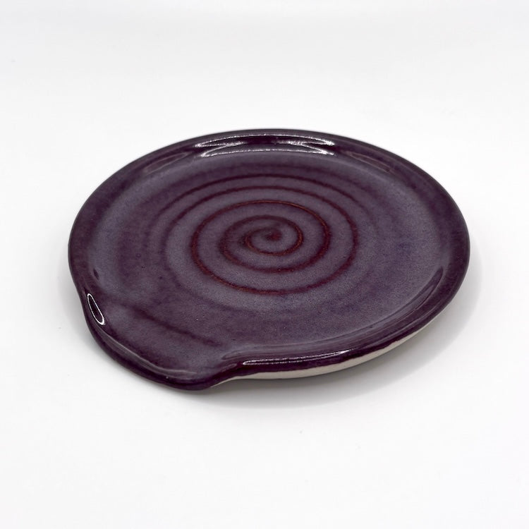Mauve spoon rest