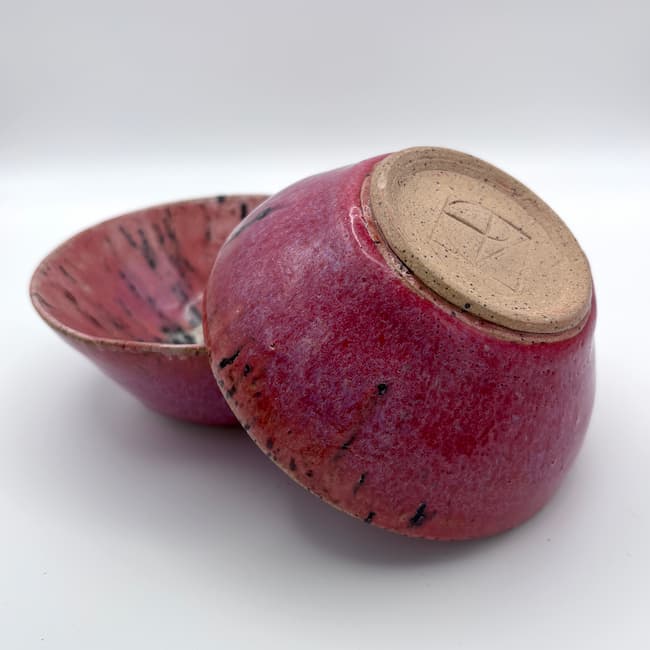 Dragonfruit small bowls (set of 2)