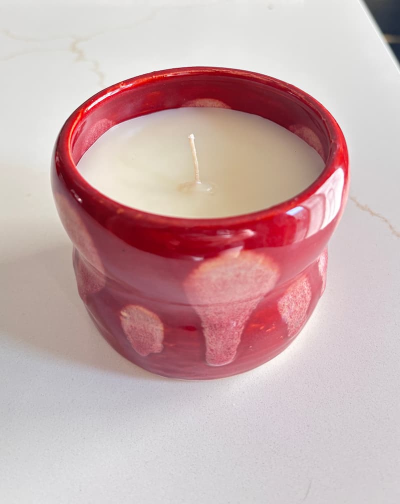 Lemon-lavender candle image 0