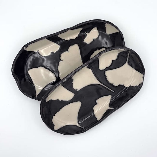 Ginkgo trinket tray
