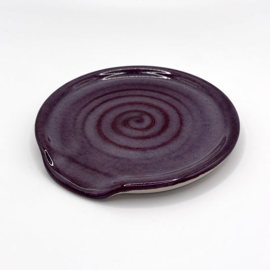 Mauve spoon rest