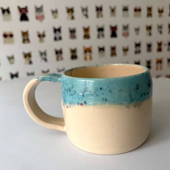 Grover rimmed mug