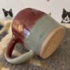 Red and blue mug