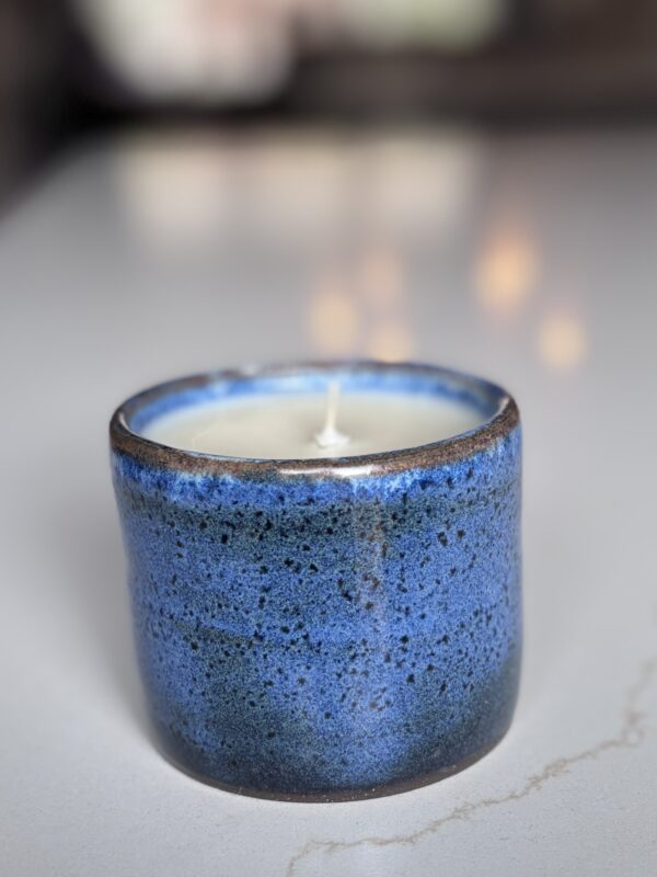 Spring peony candle