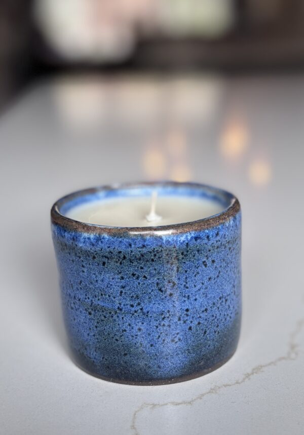 Spring peony candle
