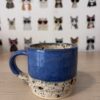 blue-stepped-mug-1 Dark blue speckle stepped mug