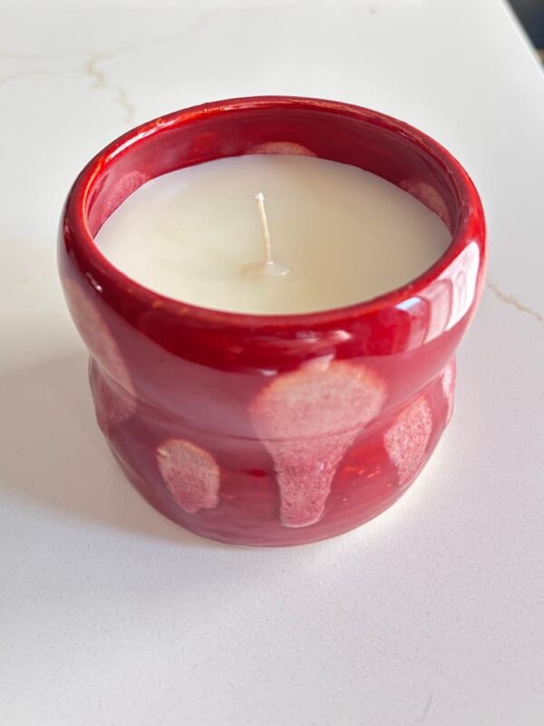 Lemon-lavender candle