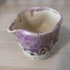 Purple pinch pitcher
