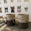Set of 2 toasted marshmallow mugs